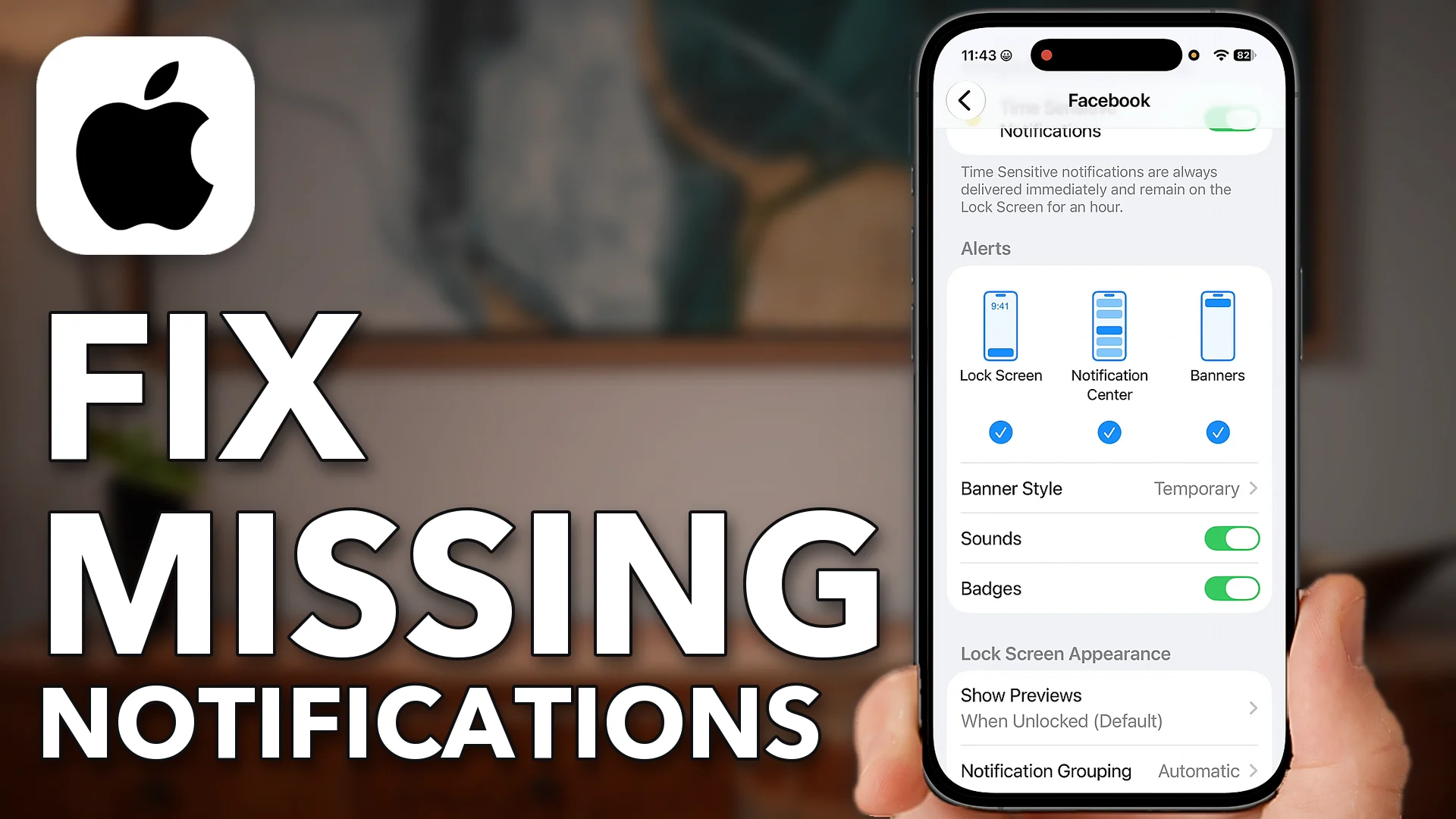 How To Fix Notifications Not Showing On iPhone