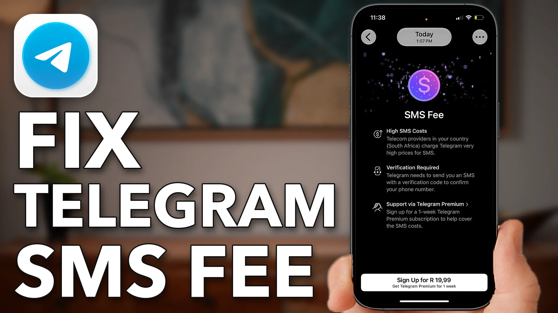 How To Fix Telegram SMS Fee Problem