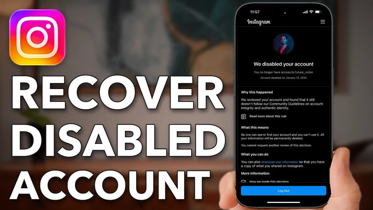How To Recover Disabled Instagram Account 2026