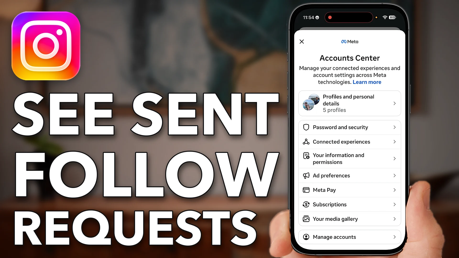 How To See Sent Follow Requests On Instagram